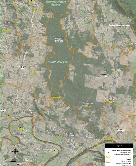 Suburb Locality Postcode Explained Scrnshot - MapMakers Australia